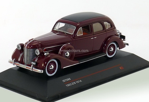 ZIS-101A dark red 1936 IST086 IST Models 1:43