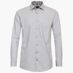 Сорочка мужская Venti Modern Fit 144208300-100 серо-голубая меланжевая