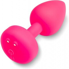 Gvibe Gplug Small - Инновационная маленькая дизайнерская пробка с вибрацией, 8х2.8 см (розовая)