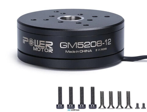 Мотор для подвеса iPower GM5208-12 с энкодером AS5048A
