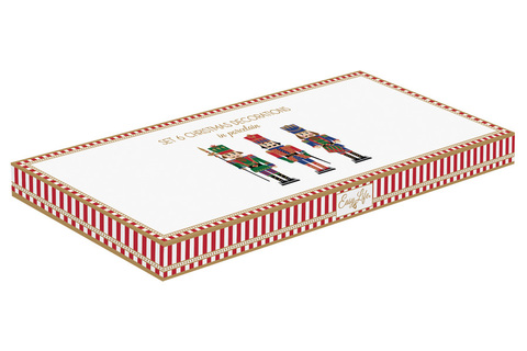 Набор елочных украшений 6шт 9х4см Easy Life Щелкунчик