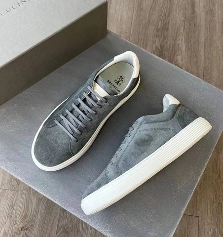 Кеды мужские Brunello Cucinelli, серый