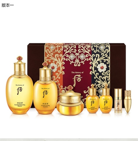 The History of Whoo Gongjinhyang In Yang 3-Piece Set Набор уходовой косметики антивозрастной