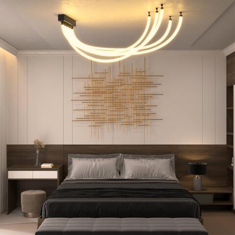 359144 KONST NT23 000 черный База для накладного монтажа светильников 359128-359133 IP20 70-200W 170-265V RAMO