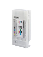 Струйный картридж Sakura C13T41F240 (T41F2 C) для Epson SureColor SC-T3400/5400, пигментный тип чернил, голубой, 350 мл.