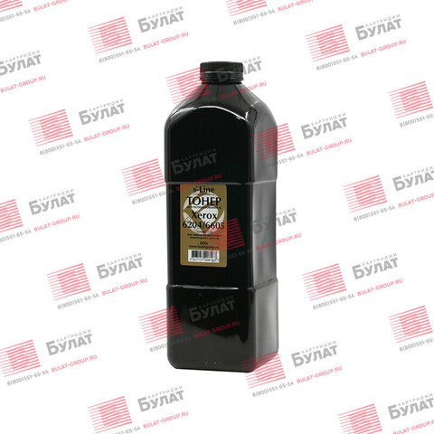 Тонер БУЛАТ s-Line Xerox 6204 для Xerox 6204, Xerox 6605 (Чёрный, банка 800 г)