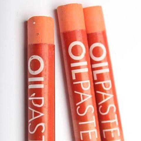 Пастель художественная масляная MUNGYO Oil Pastels Оранжевый жженый №564 (3шт)