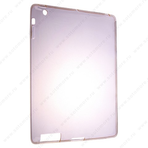 Накладка силиконовая для Apple iPad 2/ 3/ 4 золото