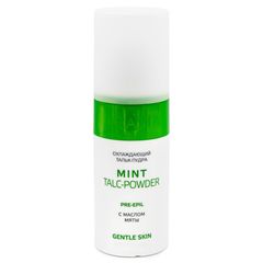 Тальк-пудра охлаждающий с маслом мяты Mint Talc-Powder, 150 мл, ARAVIA Professional