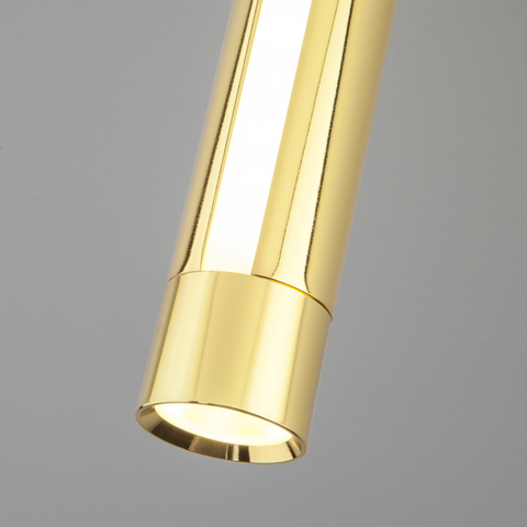 Настенно-потолочный светодиодный светильник 20084/1 LED черный/золото