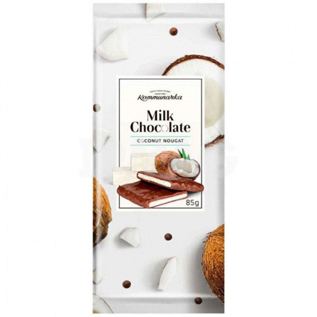 Шоколад Коммунарка кокосовая нуга
