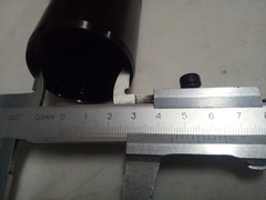 Внешний стакан пера вилки для Kawasaki Z1000 2014-2018 г.в. Черный