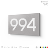 Номер на дверь 994, табличка на дверь для офиса, квартиры, кабинета, аудитории, склада, серая 120х70 мм, Айдентика Технолоджи