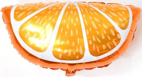 Фольгированный шар Долька апельсина