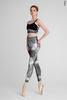 Ziphirus leggings, stained in print | mud