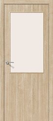 Дверь Гост-13 / Цвет Л-21 (БелДуб) / Стекло Magic Fog / Двери Браво