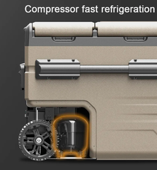 Компрессорный автохолодильник Alpicool TAW35 (Двухкамерный, 12V/24V/220V, 35л)