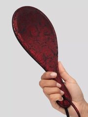 Стильная широкая шлепалка Reversible Dual Texture Round Paddle - 28 см. - 