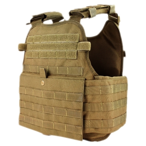 Condor Modular Operator Plate Carrier coyote brown