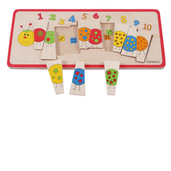 Развивающий Пазл "Гусеница" ((Цвет: нет, Разм.:375 x 160 x 16 mm))