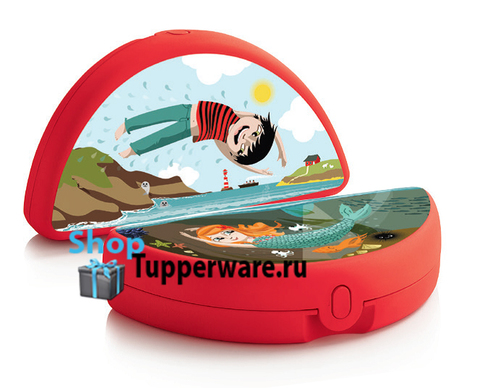 Ланч бокс он-она tupperware