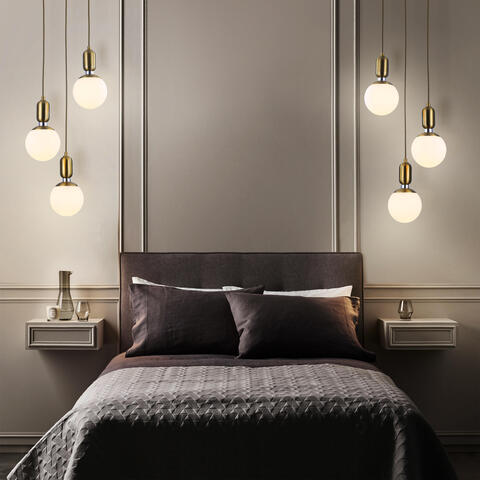 Подвесной светильник 50151/3 латунь