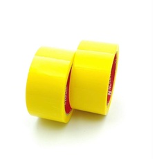 Клейкая лента ( скотч , желтый цвет ) NOVAROLL, 100 м.