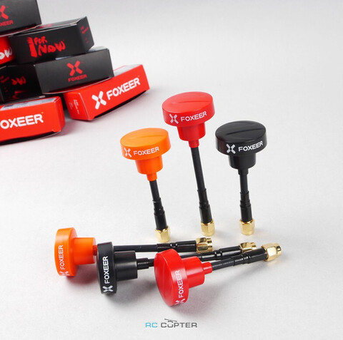 Антенна Foxeer Pagoda PRO 5.8G RHCP Omni FPV Antenna SMA red long PA1391