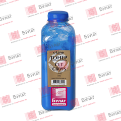 Тонер с девелопером БУЛАТ s-Line CLT-C809S для Samsung CLX-9201 (Голубой, банка 300 г)