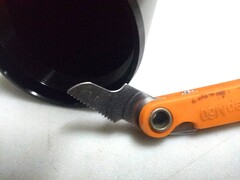 Внешний стакан пера вилки для Kawasaki Z1000 2014-2018 г.в. Черный