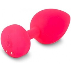 Gvibe Gplug Small - Инновационная маленькая дизайнерская пробка с вибрацией, 8х2.8 см (розовая)