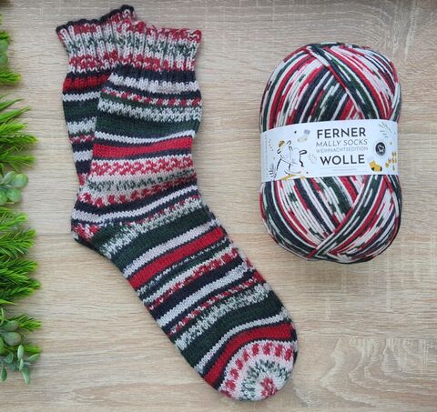 Ferner Wolle Mally Socks Weihnachts 24.12.23