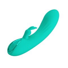 Зеленый мини-вибратор DJ Stick - 12,7 см. - 