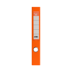 Папка–регистратор Deluxe с арочным механизмом, Office 2-OE6, А4, 50 мм, оранжевый