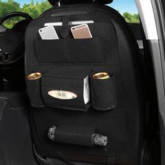 Органайзер для спинки сиденья авто Vehicle Mounted Storage Bag, цвет черный