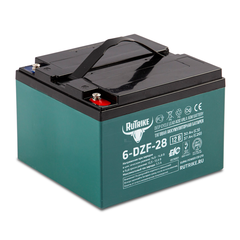 Аккумулятор RuTrike 6-DZF-28 (AGM)