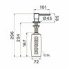 Omoikiri 4995046 дозатор OM-03-GR латунь/leningrad grey