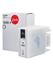 Струйный картридж Sakura C13T04A140 (C13T04A BK) для Epson WorkForce PRO WF-C8690, C8190, пигментный тип чернил, черный, 230 мл., 11500 к.
