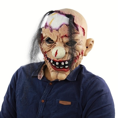 Хэллоуин маска Клоун страшный