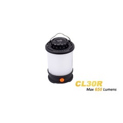 Кемпинговый фонарь Fenix CL30R (черный, серый)