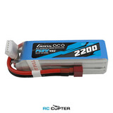 АКБ Gens Ace 2200mAh 14.8V 45C 4S1P Lipo Deans (T-Plug)
