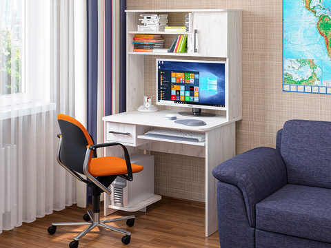 Компьютерный стол СК-15 крафт светлый