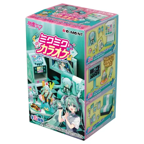 Случайная фигурка Re-Ment Hatsune Miku: Karaoke