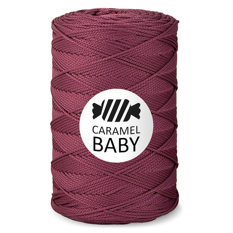 Шнур для вязания Caramel Baby 500 м черничный пирог