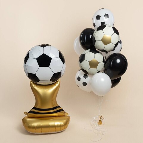 Сет гелиевых шаров Футбол победный