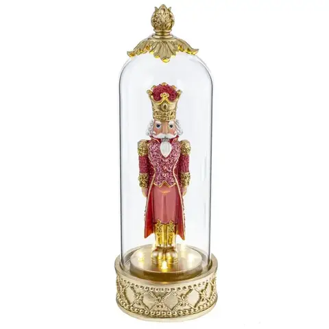 Фигурка декоративная с подсветкой "Щелкунчик", L11,5 W11,5 H34,5 см, AAA 3 шт. не прилаг