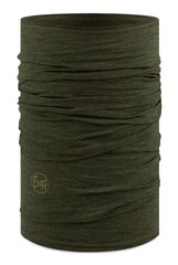 Тонкий шерстяной шарф-труба Buff Merino Lightweight Solid Bark