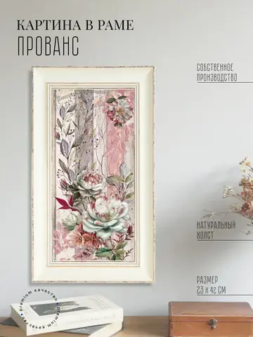 Картина на стену интерьерная на холсте 42*23 см