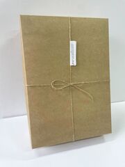 Коробка самосборная одиночная Прямоугольник, 21*30*8 см, Крафт, 1 шт