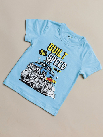 041_БК24 Футболка кор.рукав д/м, бирюзовый